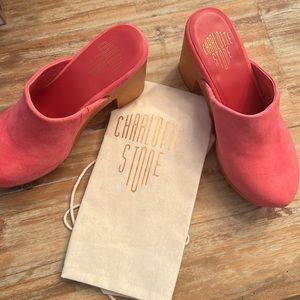 Charlotte Stone suede fandango Marlo clog